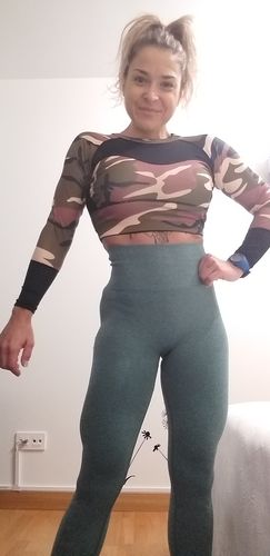Customer photo review of Leggings Push-Up Anti-cellulite ROSE CLAIR