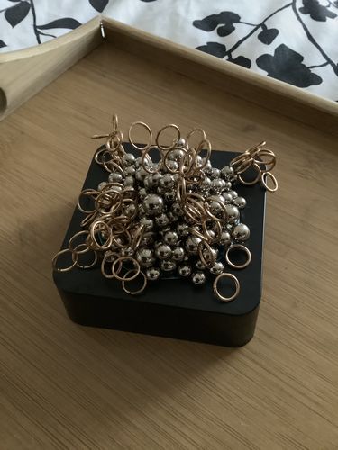 Customer photo review of Magnetic Sculpture - "balls"