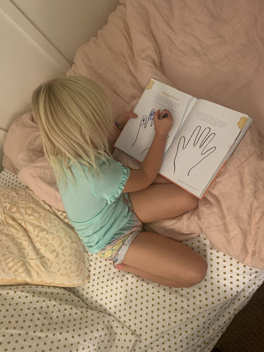 Customer photo review of Emotions Journal - Blush Pink-Amber