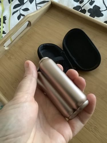 Customer photo review of Kaiko Infinity Handroller 180gm metallic in zip case
