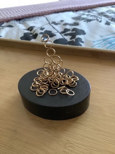 Customer photo review of Magnetic Sculpture - "Rings”