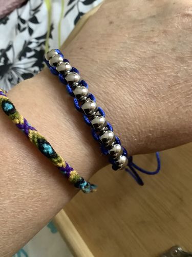 Customer photo review of WRIST & ANKLE Caterpillar Fidget
