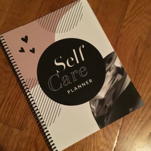 Customer photo review of Self Care Planner