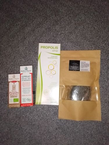 Customer photo review of SPRAY NASAL DES PYRENEES PROPOLIS