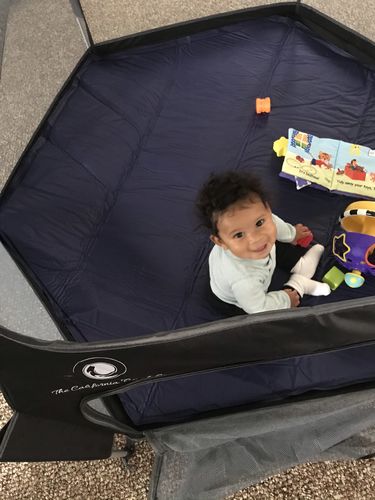 Customer photo review of Pop N' Go® Mattress Cover