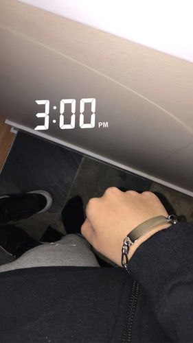 Customer photo review of 9mm Stainless Steel Figaro Link Engravable ID Bracelet