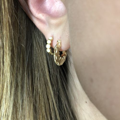 Customer photo review of Sophie Floyd Vivienne Hoops