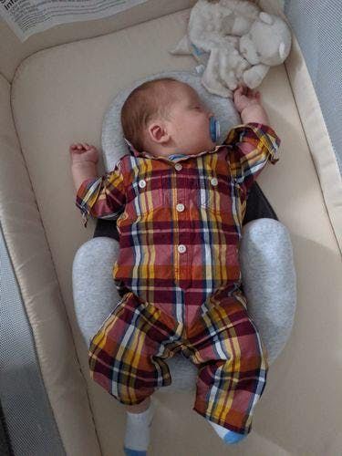 Customer photo review of Snuggle Cloud™ | Baby Lounger