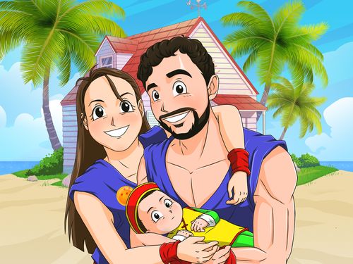 Customer photo review of Impression sur Toile (ne comprend pas le dessin)