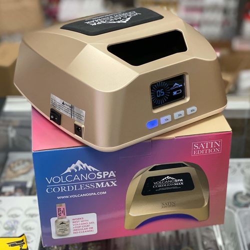 Customer photo review of Volcano Spa Cordless Lamp