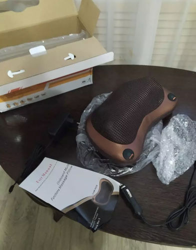 Customer photo review of Almohada Masajeadora Premium