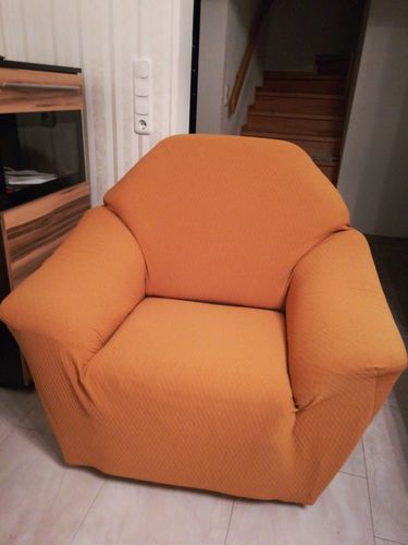 Customer photo review of Orange - Sofabezüge für klassische und Ecksofas - Wasserdicht und Ultrabeständig - Das Haus der Überzüge