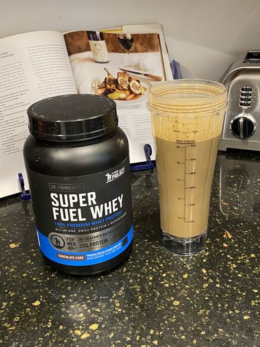 Customer photo review of DELICIOUS SUPERFUEL PROTEIN
