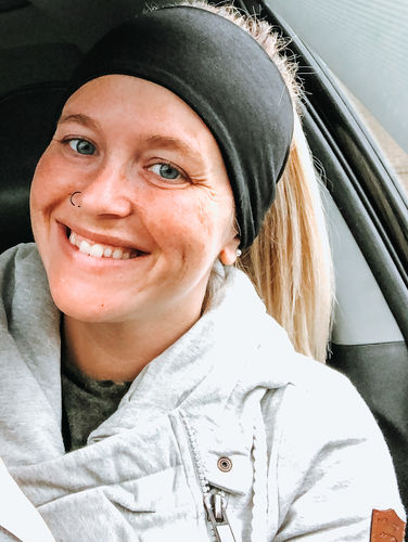 Customer photo review of BLACK BASICS - 4'' Headband