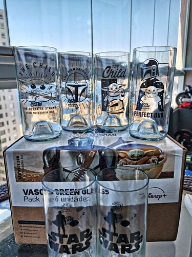 Customer photo review of The Mandalorian - Green Glass