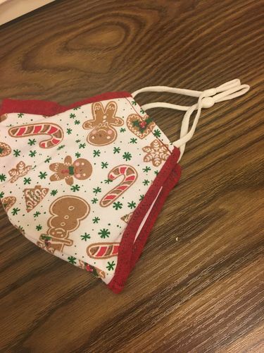 Customer photo review of White Elastic - 20 Pieces (10 Masks)