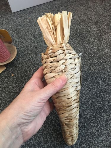 Customer photo review of Natural Large Banana Leaf Carrot