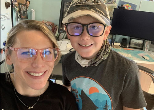 Customer photo review of Gafas anti luz azul