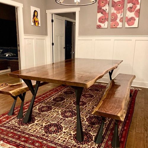 Customer photo review of Classic table legs 507 Yami (Free Shipping USA)