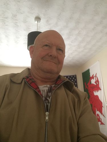 Customer photo review of Mens Classic Harrington Jacket - Camel