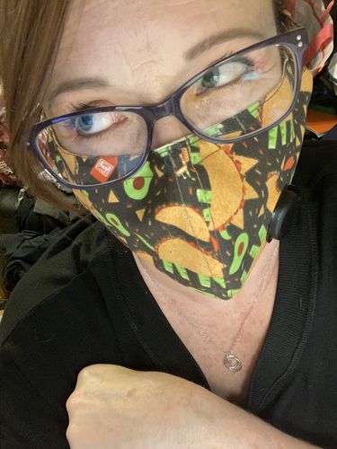 Customer photo review of Mask Insert - Straight - 100 Count