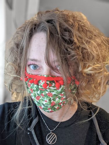 Customer photo review of Mask Insert - Straight - 100 Count