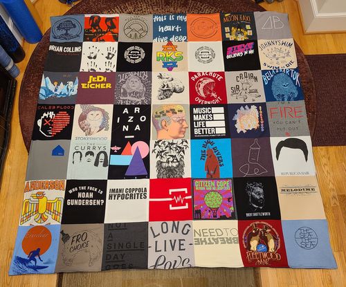 Customer photo review of Original Blanquilt™ / T Shirt Quilts