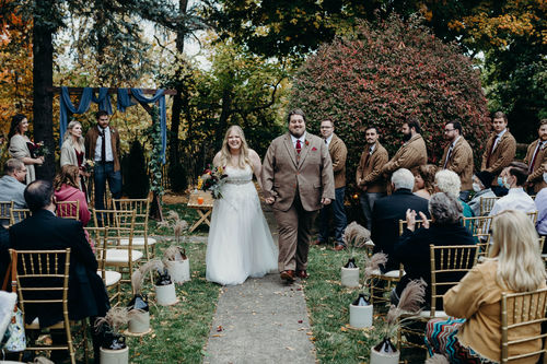Customer photo review of Light Brown Herringbone Tweed 3 Piece Suit