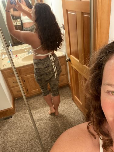 Customer photo review of Enchanted Leggings - Cinnamon Smoke