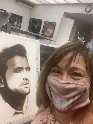 Customer photo review of Dru Blair-Airbrush Monochromatic Portraits - Oct 2020