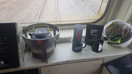 Customer photo review of Contact Coffee Club
