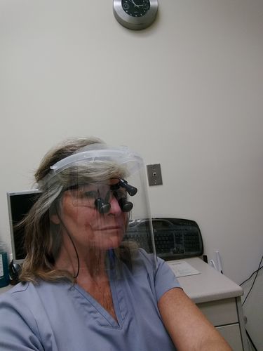 Customer photo review of Face Shield Starter Pack