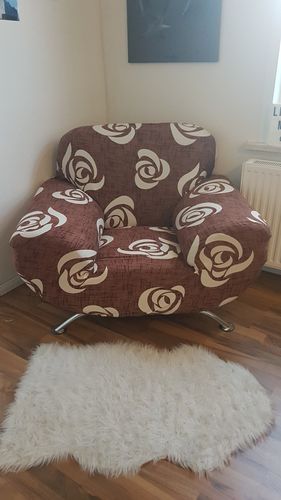 Customer photo review of Brown flower - Sofabezüge für klassische und Ecksofas - Das Haus der Überzüge