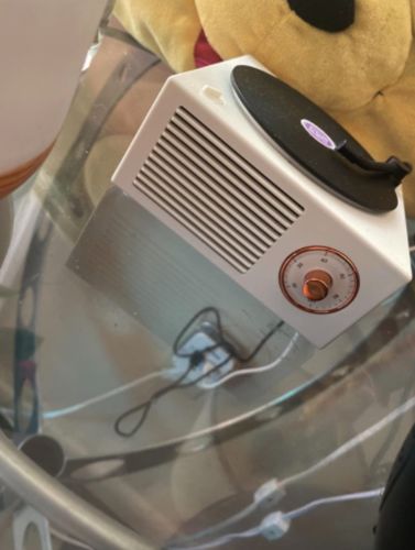Customer photo review of Vespani™ Retro Bluetooth Record Player