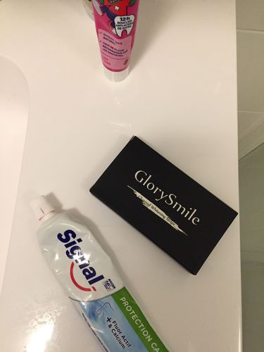 Customer photo review of Glory Smile™ - Bandes Blancheur 14 jours
