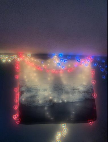 Customer photo review of Vintage Heart Lenses Refraction Glasses
