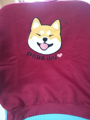 Customer photo review of Shiba Inu Sweater