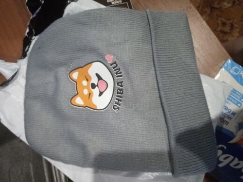 Customer photo review of Shiba Beanie