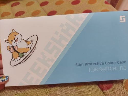 Customer photo review of Shiba Inu Switch Lite Case