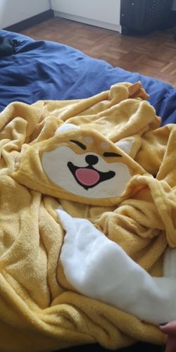 Customer photo review of Shiba Onesie