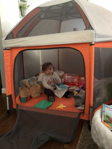 Customer photo review of Pop N' Go® Playpen