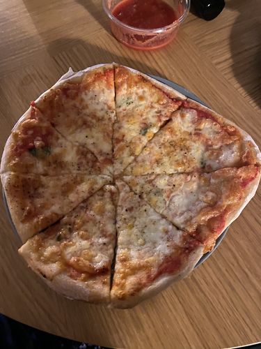 Customer photo review of Pizza Box Kit (2 Pizzas)