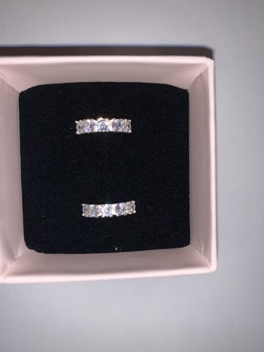 Customer photo review of Classy Ohrringe I 925 Sterling Silber