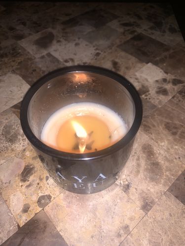 Customer photo review of Original Shark Tooth Candle BLCK