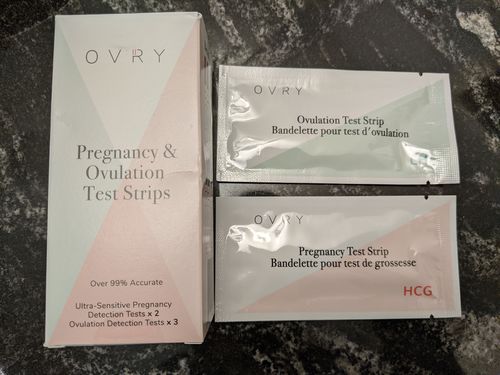 Customer photo review of Ovulation Test Strips