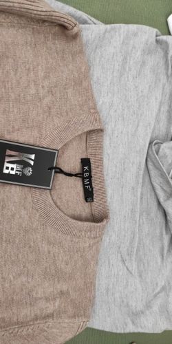 Customer photo review of 2020 New Winter Thickness Pullover Men O-neck Solid Color Long Sleeve Warm Slim Sweaters