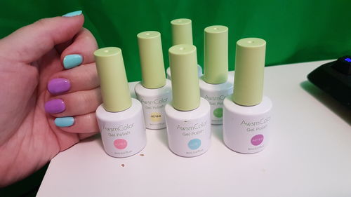 Customer photo review of Mystery Gel Polish Set (Only 50 Available)
