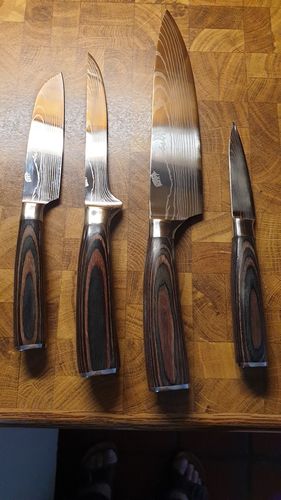 Customer photo review of Asiatisches Messerset Plus