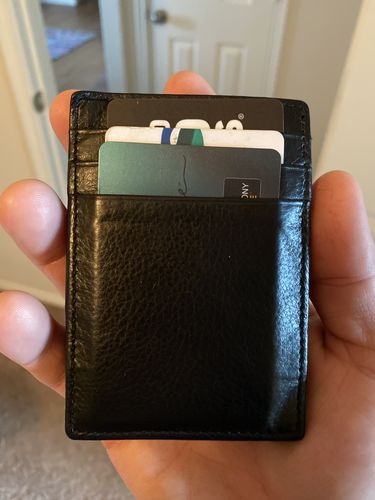 Customer photo review of Essenziale Magic Wallet Nappa