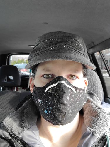 Customer photo review of Mask Insert - Contoured - 10 Count